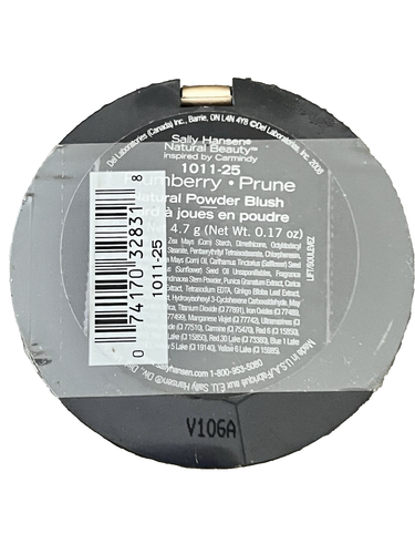 Sally Hansen Natural Beauty Natural Powder Blush, 1011-25 Plumberry *Broken Lid - Picture 3 of 3