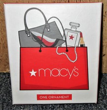 Macy's Collectible 2018 Holiday Ornament by Rosanna - Shopping Bag Christmas Macy's Collectible 2018 Holiday Ornament by Rosanna - Shopping Bag Christmas