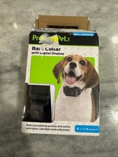 Premier Pet Bark Collar with Digital Display 8 Lbs 6 Months NEW FAST FREE SHIP