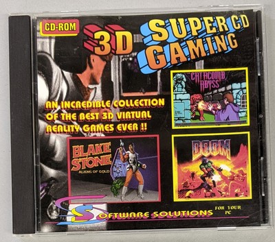 3D Super CD Gaming CD Rom PC Virtual Reality Games Software Solutions