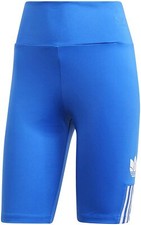 *NEW* WOMEN ADIDAS ORIGINALS ADICOLOR 3D TREFOIL SHORT TIGHT (GM6765) Sz XS