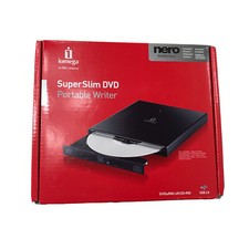 Iomega Super Slim DVD Writer 8x Dual-Format USB 2.0 External Drive Brand New