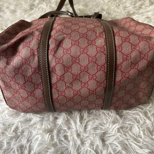 Gucci 2Way Gg Supreme Mini Boston Bag Handbag m2_0522 USED - Picture 8 of 14