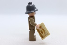 Henry Jones Sr. 7198 7620 Map Crusade Indiana Jones LEGO&reg; Minifigure Mini Figure