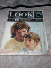 VINTAGE NOVEMBER 17, 1964 LOOK MAGAZINE - THE JFK MEMORIAL ISSUE
