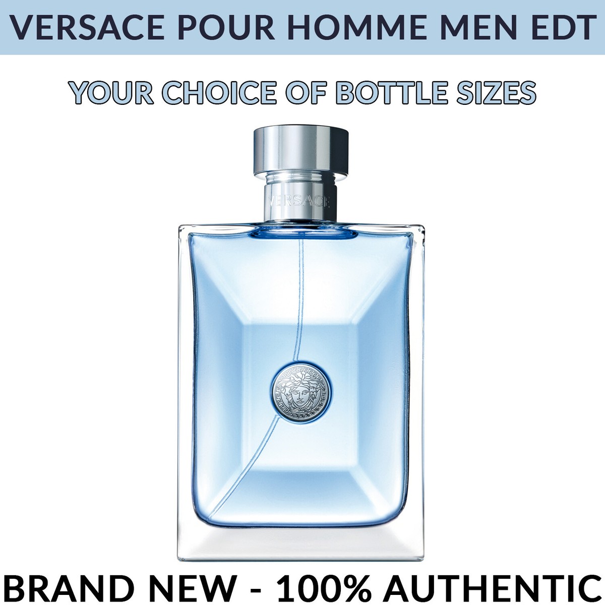 VERSACE Pour Homme Eau de Toilette EDT For Men | eBay
