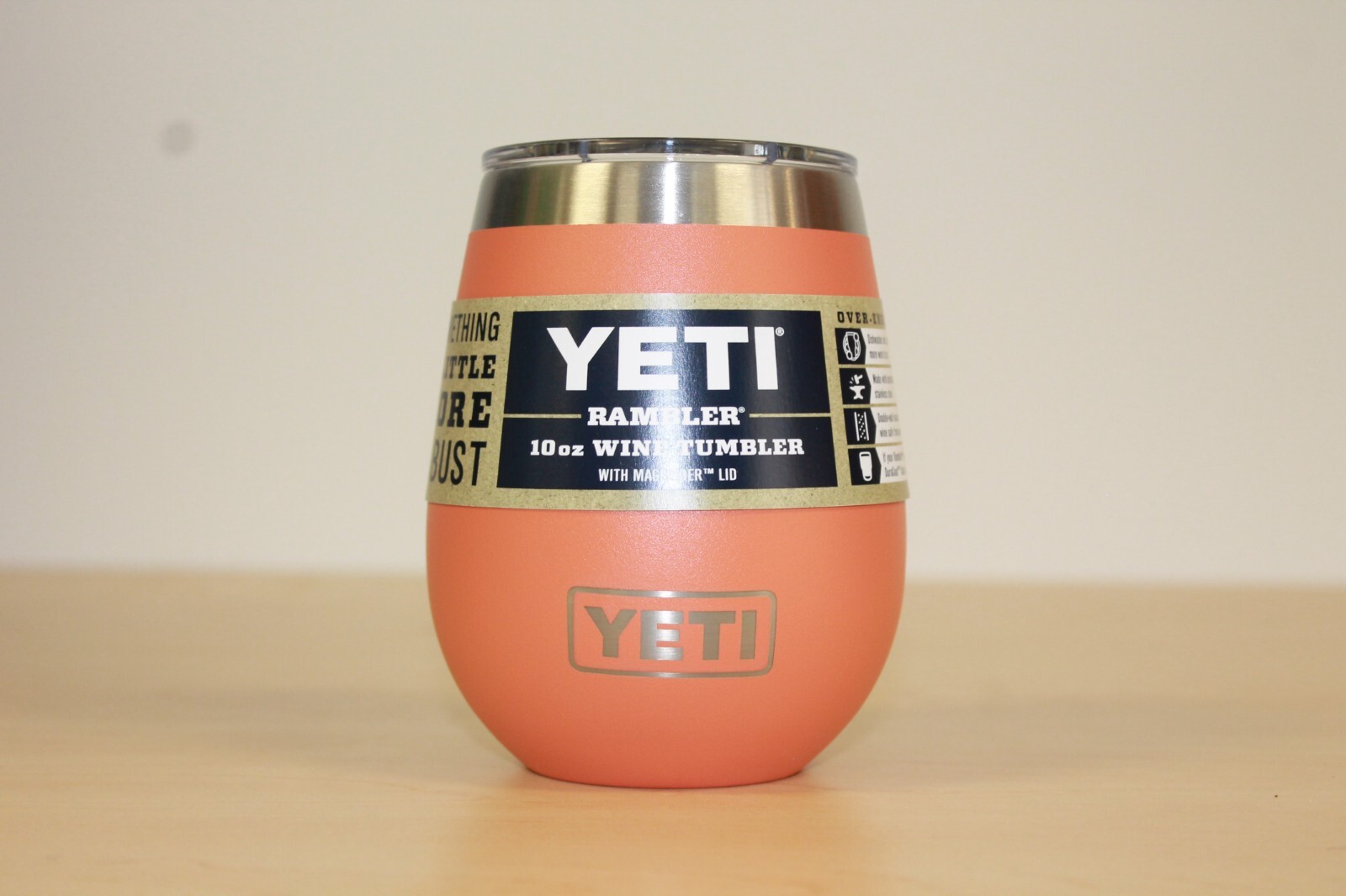 YETI Rambler 10oz Wine Tumbler with MagSlider in High Desert Clay