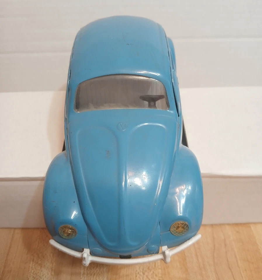 Vintage Tonka VW Volkswagen Blue Beetle Bug #52680 Pressed Metal Car 1960’s - Image 2 of 4