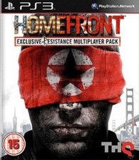PlayStation 3 : Homefront Resist Edition Game PS3 VideoGames Fast and FREE P & P