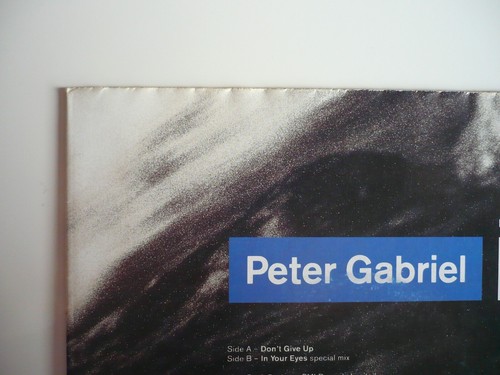 Peter Gabriel & Kate Bush Don't Give Up 7" Vinyl UK 1986 Single Poster Cover - Picture 11 of 12