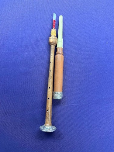 Practice Chanter legno colore rovere con canna - Foto 6 di 6