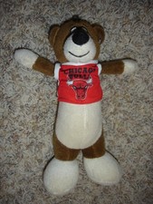 9" plush Chicago Bulls stuffed bear with t-shirt