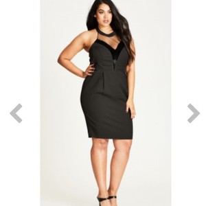 city chic black dress