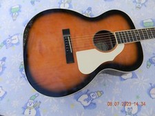 Silvertone 600 Orchestra Body Acoustic Guitar, Spruce Top,mahogany Body, Gigbag