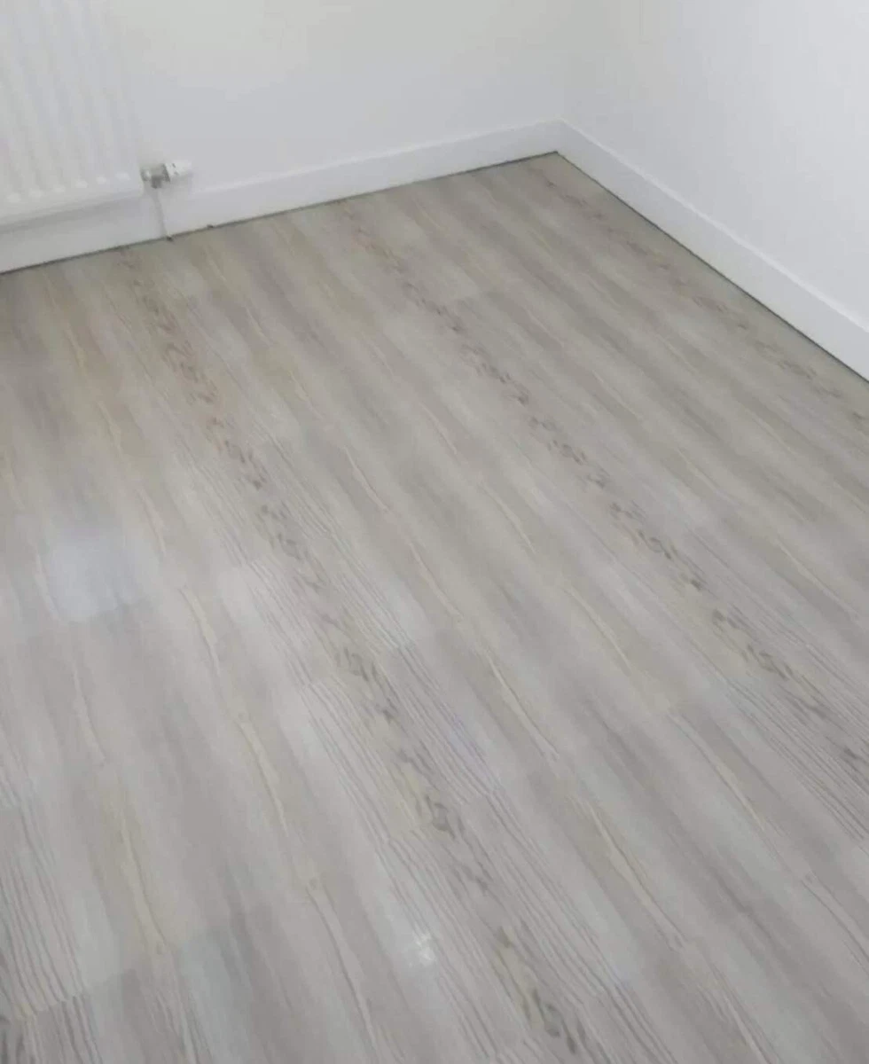 Azulejos Vinilo Autoadhesivos Efecto Madera Gris 30cm Para Suelo Cocina