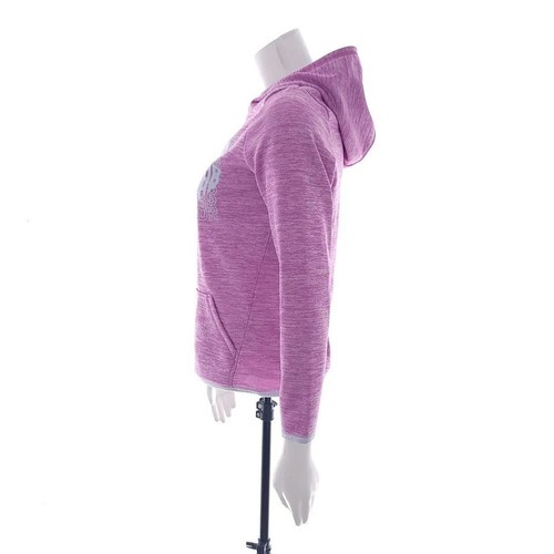 Under Armour Coldgear Girls Youth Large Pink Long Sleeve Loose Pullover Hoodie - Picture 3 of 6