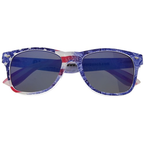 GrinderPUNCH Edizione limitata ""Arctic Denim"" occhiali da sole bandiera americana - Foto 3 di 21
