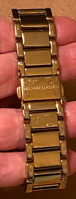 MICHAEL KORS MK-5780 Womens Chronograph Gold Tone Stainless  display picture 2