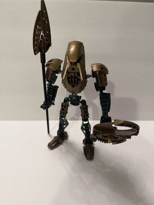 LEGO BIONICLE TOA HAGAH IRUINI (8762) INCOMPLETE FIGURE Missing 1 Disc & Ripcord