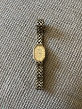 Vintage Ladies Seiko Quartz Gold Tone Watch 2200-0150 – Bracelet Dress Watch