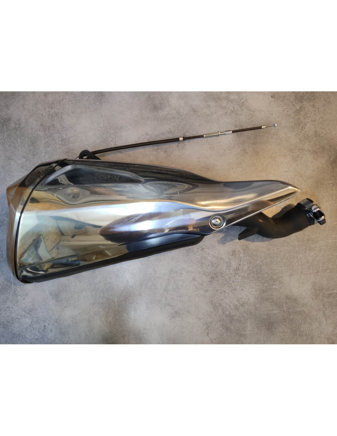 Silencieux echappement occasion Honda VFR 1200 annee 2010 a 2015 gris d origine 18310-MGE-D40OCC