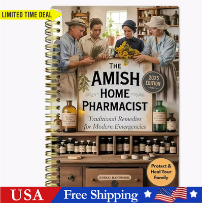 #ad The Complete Amish Apothecary Book: Simple Ways to Use Herbal and Home US $8.54
