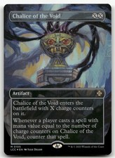 Chalice of the Void (Borderless) #105 (Foil) NM Lost Caverns of Ixalan Magic MTG