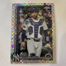 2025 Topps Chrome Update Series #USC197 J. C. Escarra, X-Fractor - Yankees (RC)