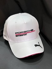 Porsche Motorsport Team Hat White Racing Cap Adjustable Streetwear Unisex Porsche Motorsport Team Hat White Racing Cap Adjustable Streetwear Unisex