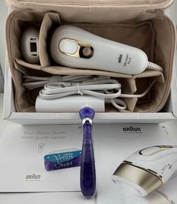 Braun Silk Expert Pro 5 Hair Removal System Device, Corded IPL