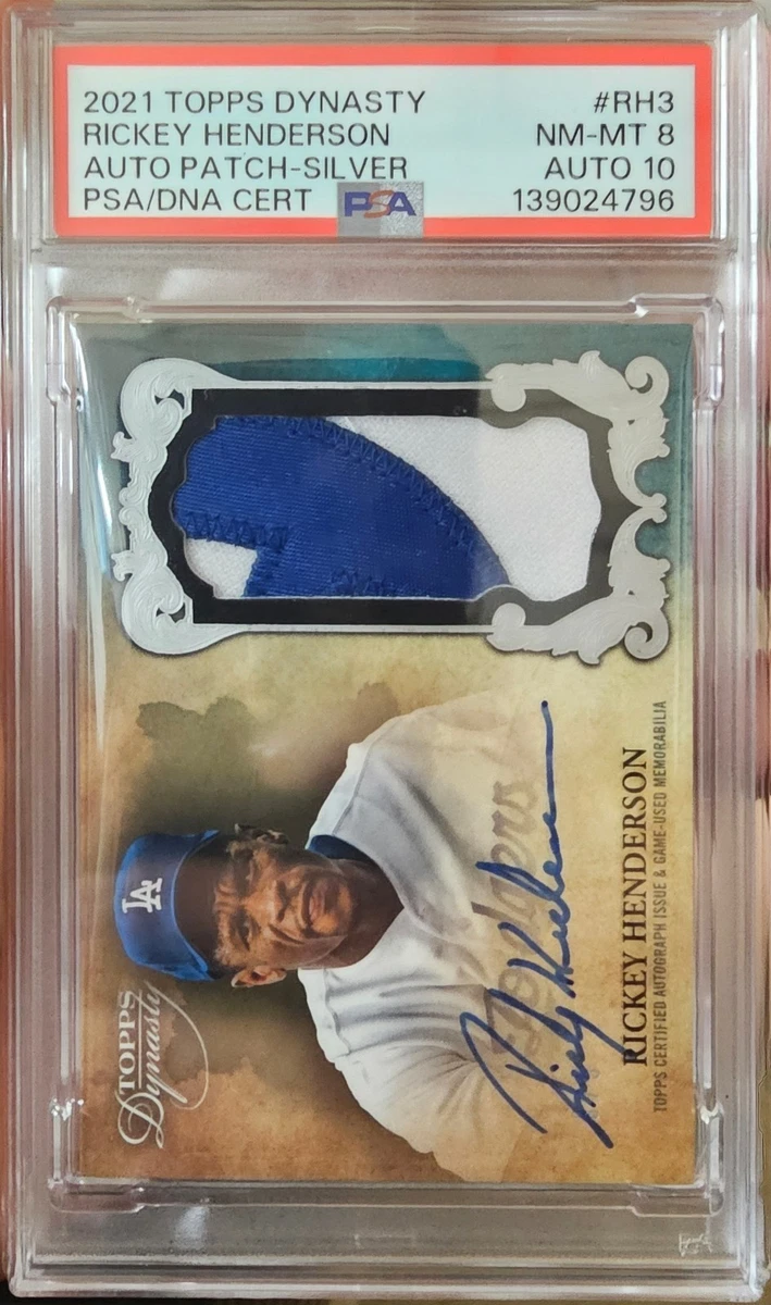 Rickey Henderson Baseball Original Autographed Sports Trading