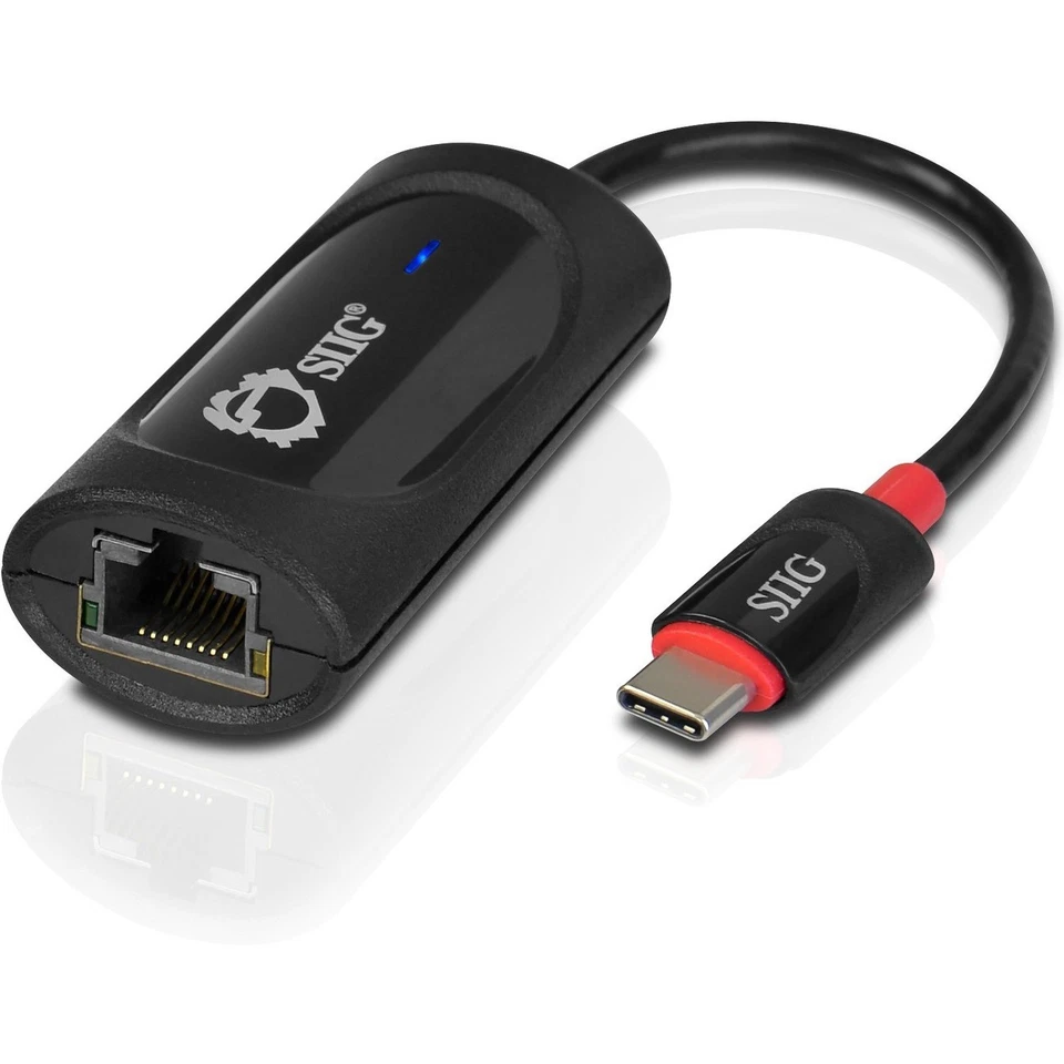 SIIG JUNE0914S1 USB-C to Gigabit Ethernet Adapter - Image 2 of 4