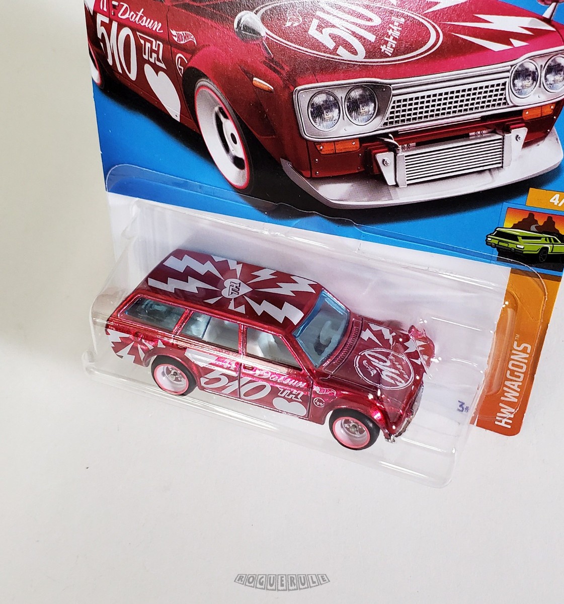 🚦Hot Wheels 2023 Super Treasure Hunt Datsun Bluebird Wagon 510