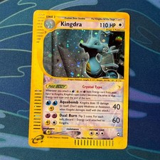 Pokemon Karte Kingdra Crystal Aquapolis 148/147 MP Englisch