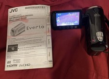 JVC Everio GZ-HM320BU HD Camcorder With Instructions Booklet No Charger
