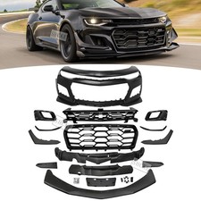 For 2019-2023 Chevy Chevrolet Camaro Lt Ls 1le Style Front Bumper Cover Kit