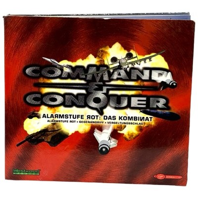 Command & Conquer Alarmstufe Rot Das Kombinat PC Box 4 CDs USK 16 gereinigt