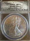 2017 AMERICAN SILVER EAGLE ANACS MS70 FIRST STRIKE #0790 of 5113