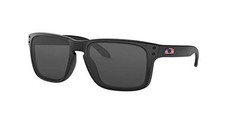 OAKLEY OCCHIALI DA SOLE UOMO HOLBROOK LOGO QUERCIA OPACA LENTI GRIGIE TAGLIA 57-18-137