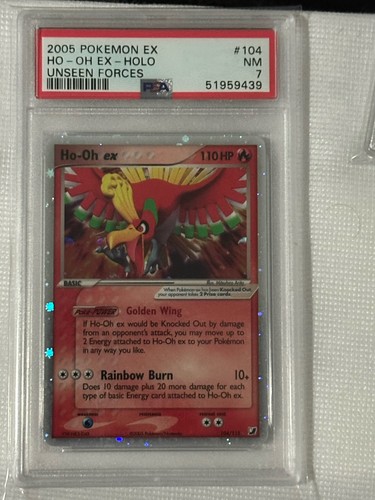 Ho-Oh ex graded PSA 7 for sale on eBay