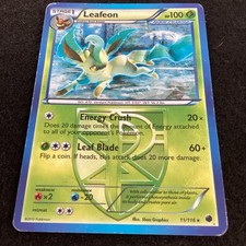 Leafeon Team Plasma Cracked Ice #11/116 Plasma Freeze Pokemon TCG Card 2013 VG on eBay