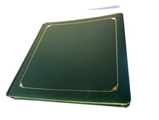 Creative Memories Collection Scrapbook 12  x12  Album hunter green Made In USA