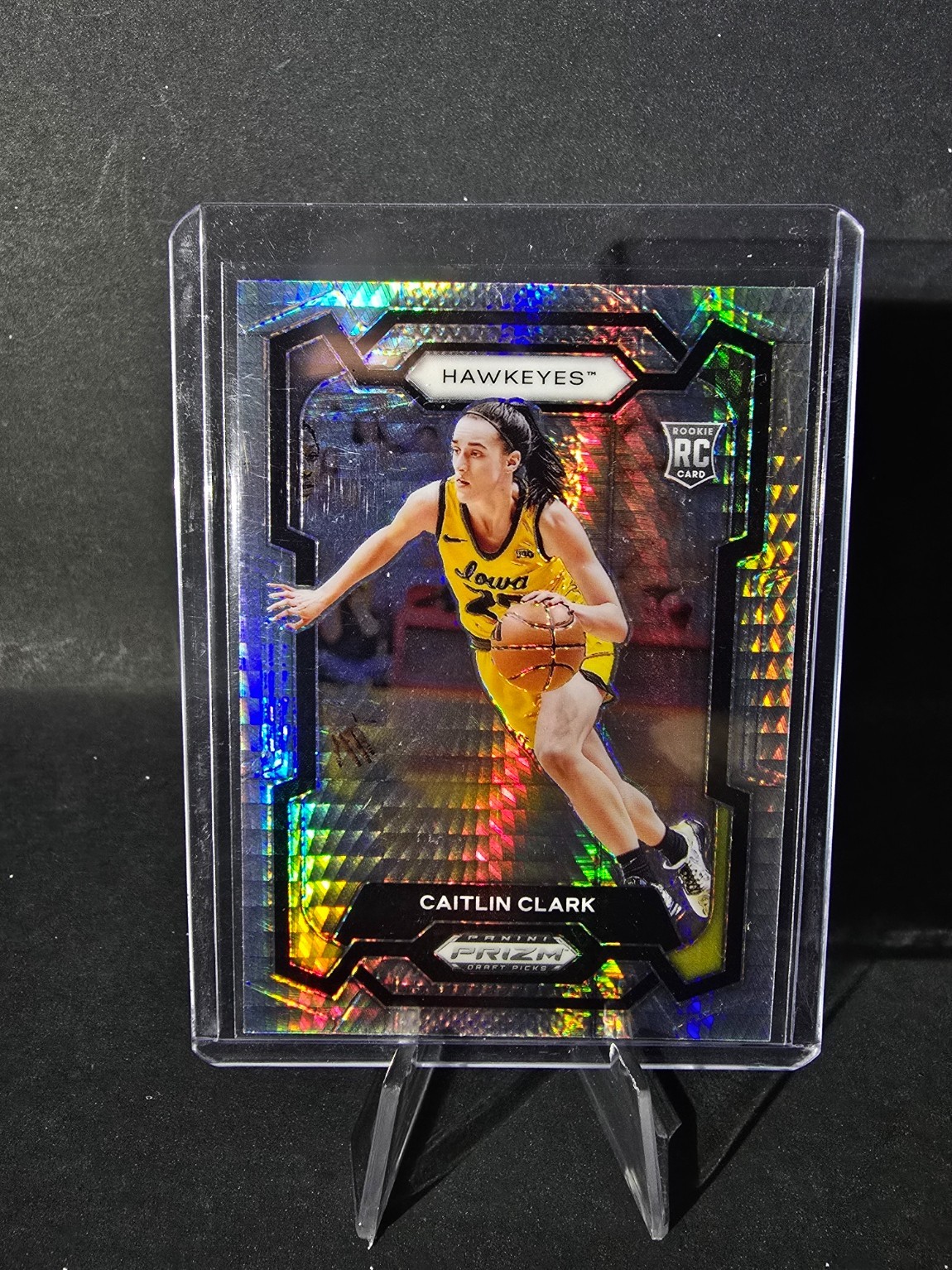 2024 Panini Prizm Draft Picks - Caitlin Clark #57 Hyper Prizm (RC)