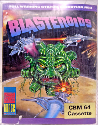 COMMODORE 64/128 -- BLASTEROIDS (iMAGE WORKS)