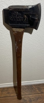 The Great Divider Axe Wood Splitting Axe Maul Forestry Wedge Vintage Beautiful