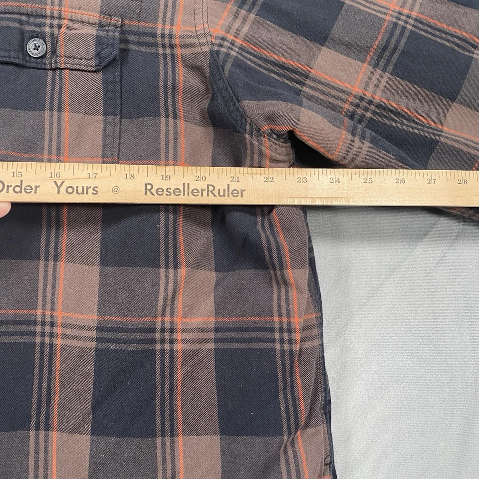 Timberland Flannel Mens XL Sherpa Lined Heavyweight Outdoor Worn Workwear - Image 4 of 4