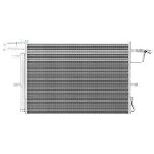 Aluminum A/C AC Condenser for Ford 2011-2019 Explorer 3.5L V6 W/ Receiver Drier