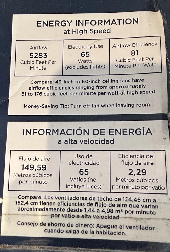 Harbor Breeze, 52" Indoor/Outdoor Ceiling Fan w White Wicker Blades | "Tilghman" - Image 3 of 4