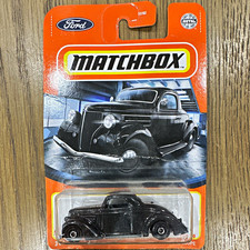 Matchbox 1936 Ford Coupe Diecast Car Black Unopened Box 2021