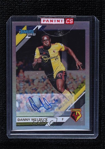 Danny Welbeck [Donruss Premier League Autograph] #169 2019 Panini Chronicles card